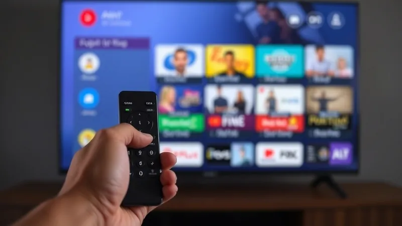 Duplex IPTV interface canais Samsung