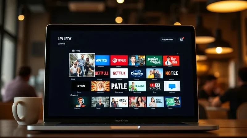 GSE Smart IPTV macOS interface