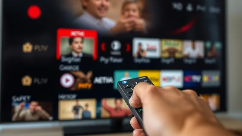 IPTV Extreme interface Android TV