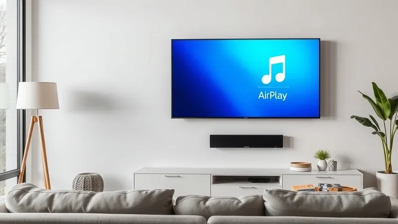 AirPlay iPad espelhando IPTV na Smart TV