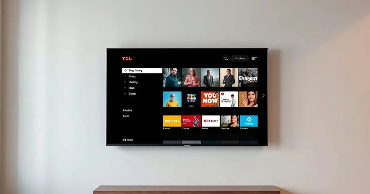 IPTV TV TCL Roku Google TV instalação 2026