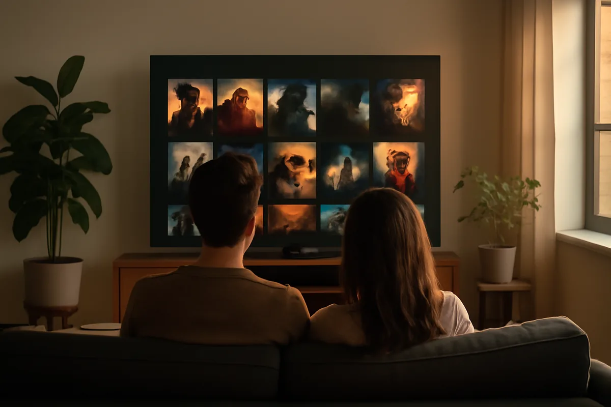 Aplicativos de IPTV — ilustração