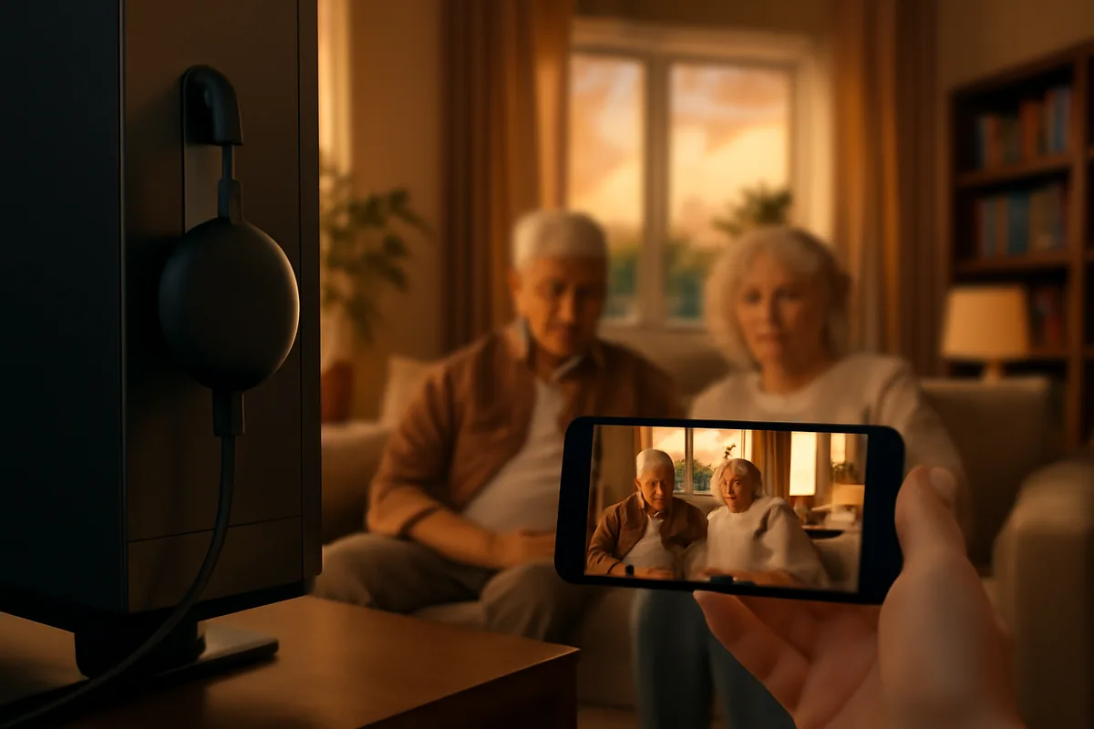 Como Instalar IPTV No Chromecast — ilustração