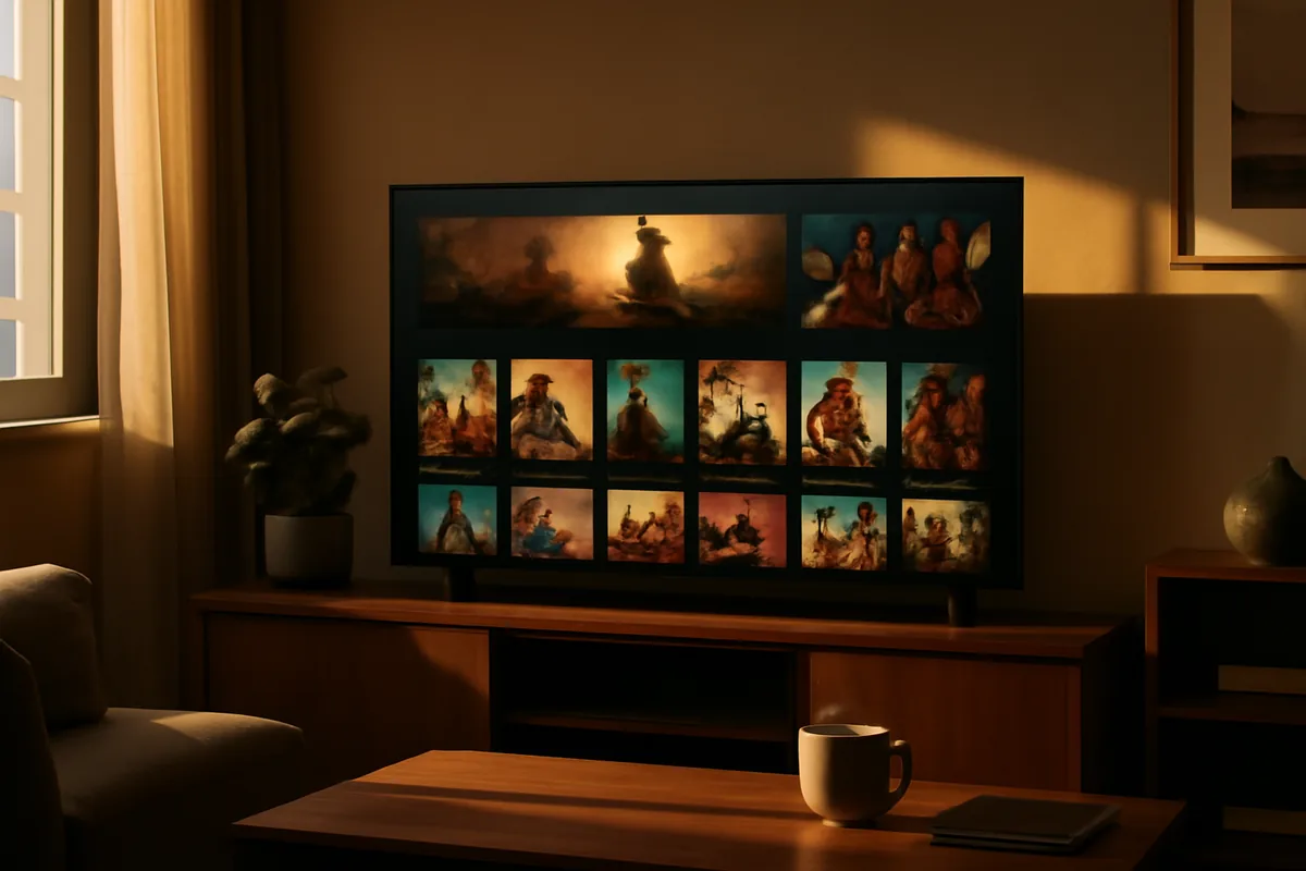 Dispositivos de IPTV — ilustração