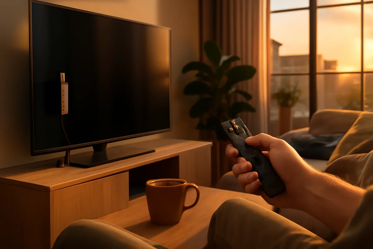 Fire TV Stick e IPTV: Os Melhores Apps em 2026 — ilustração