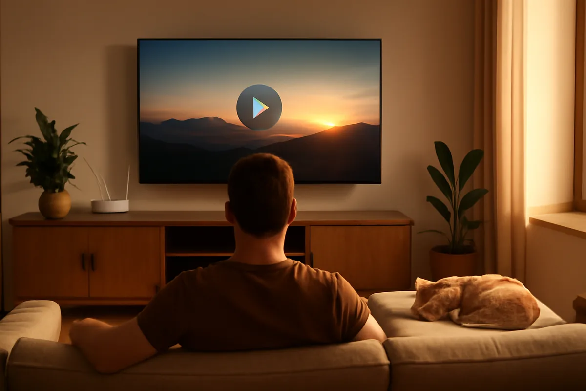 IPTV Travando Só à Noite: Por Que Acontece e Como Resolver — ilustração
