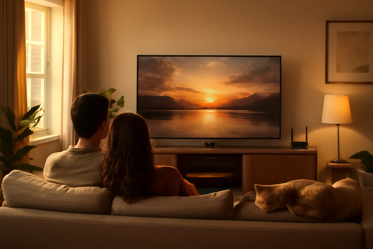 IPTV Travando Só à Noite: Por Que Acontece e Como Resolver — ilustração