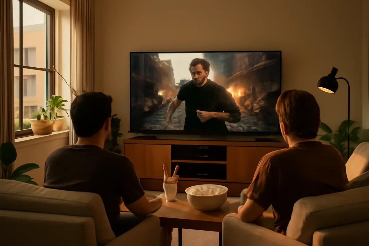 IPTV Com Filmes Brasileiros — ilustração