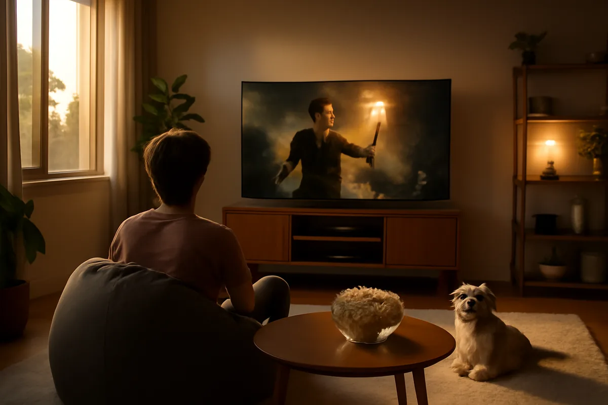 IPTV Com Filmes Brasileiros — ilustração