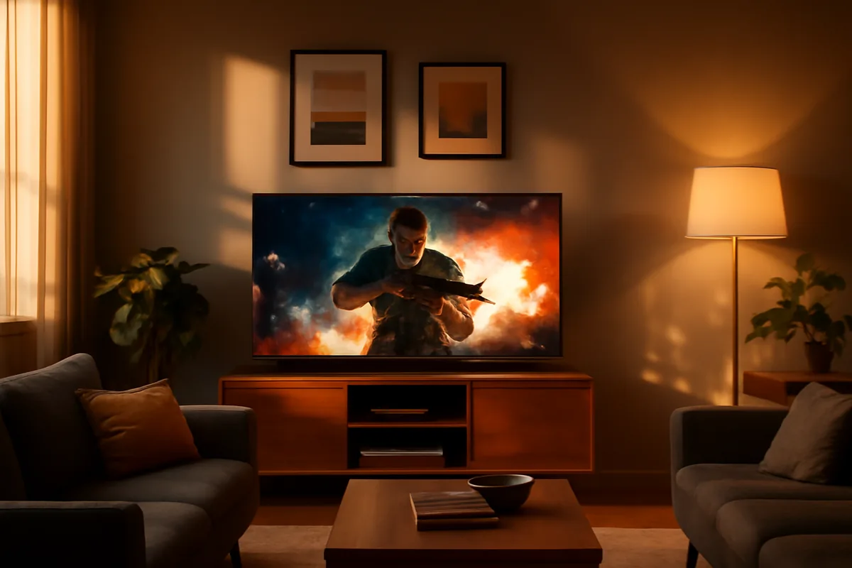 IPTV Com Filmes De Ação — ilustração