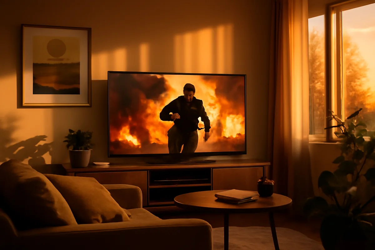 IPTV Com Filmes De Ação — ilustração