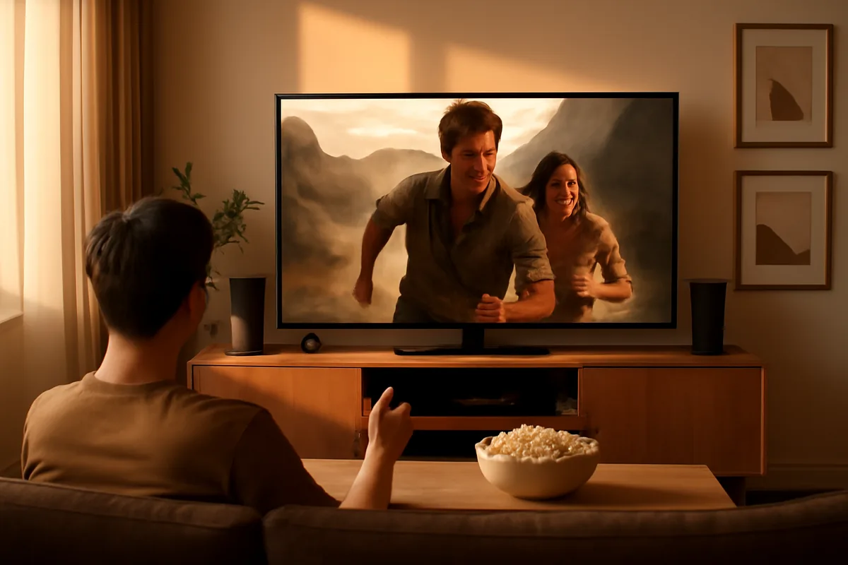 IPTV Com Filmes De Drama — ilustração