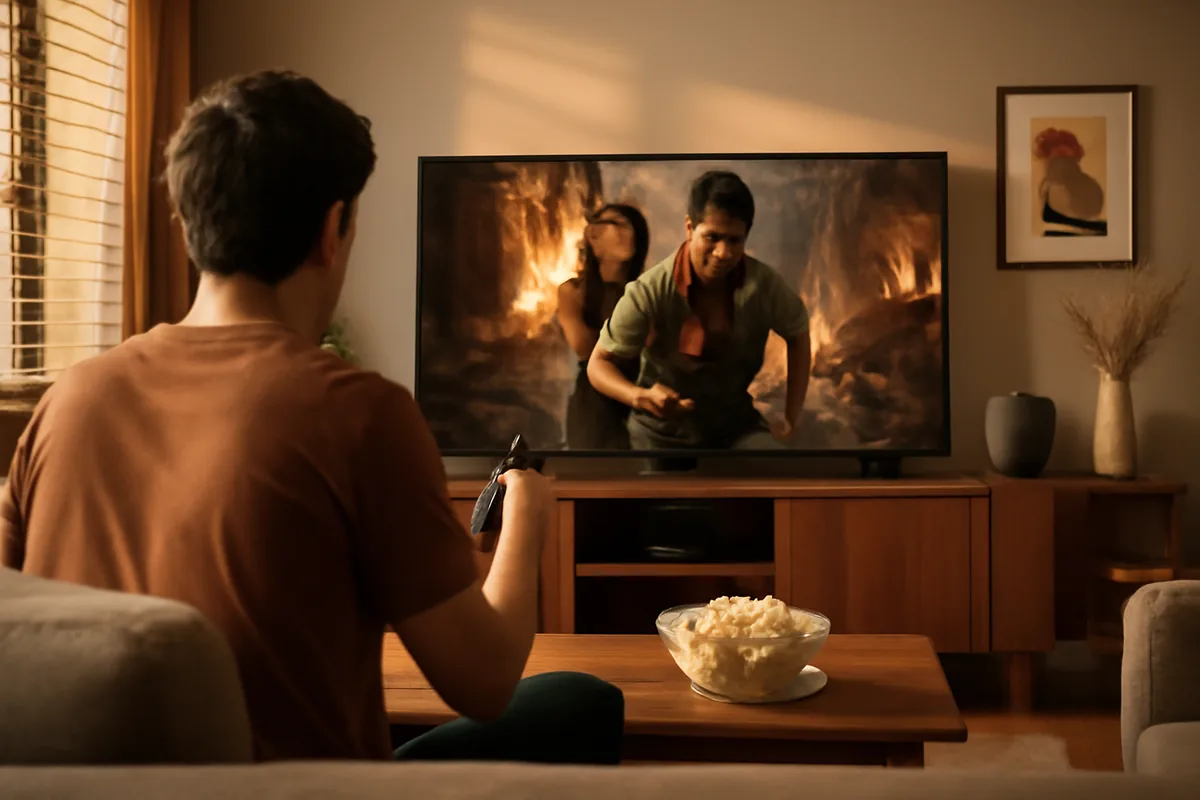 IPTV Com Filmes De Drama — ilustração