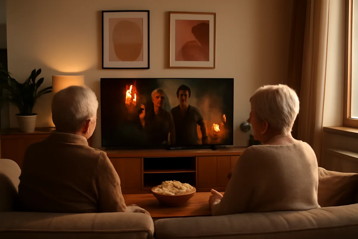 IPTV Com Filmes De Drama — ilustração