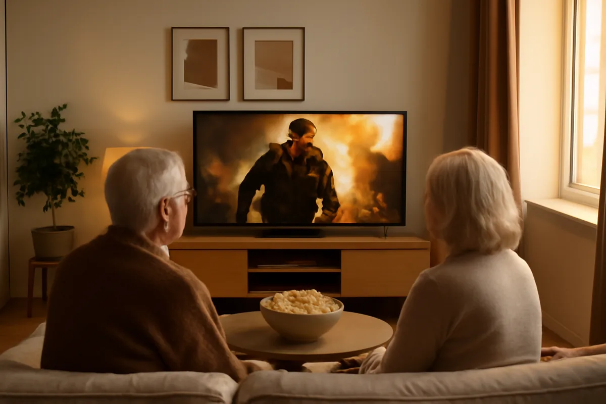 IPTV Com Filmes De Drama — ilustração