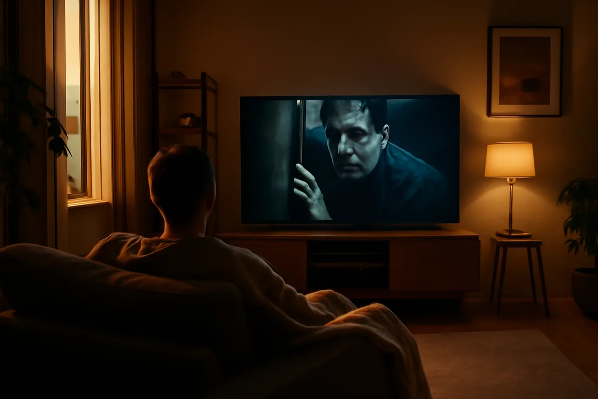 IPTV Com Filmes De Suspense — ilustração