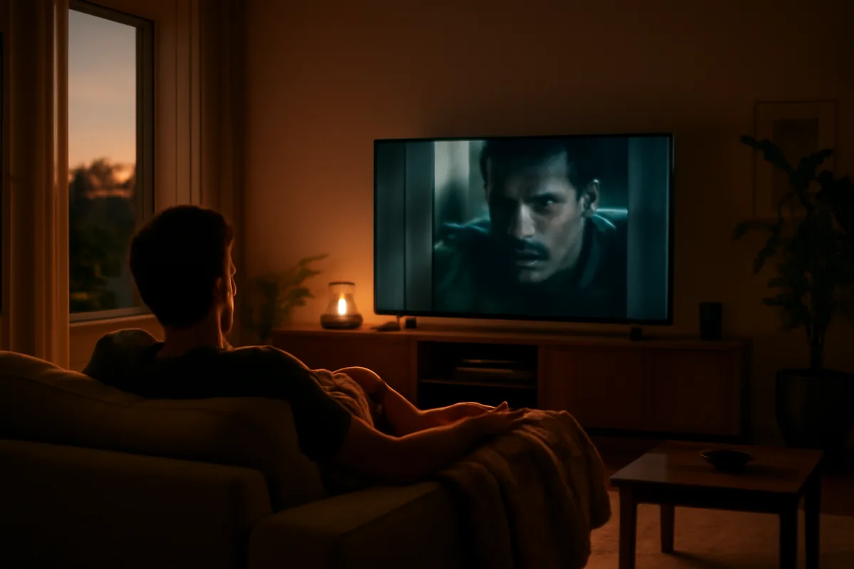 IPTV Com Filmes De Suspense — ilustração
