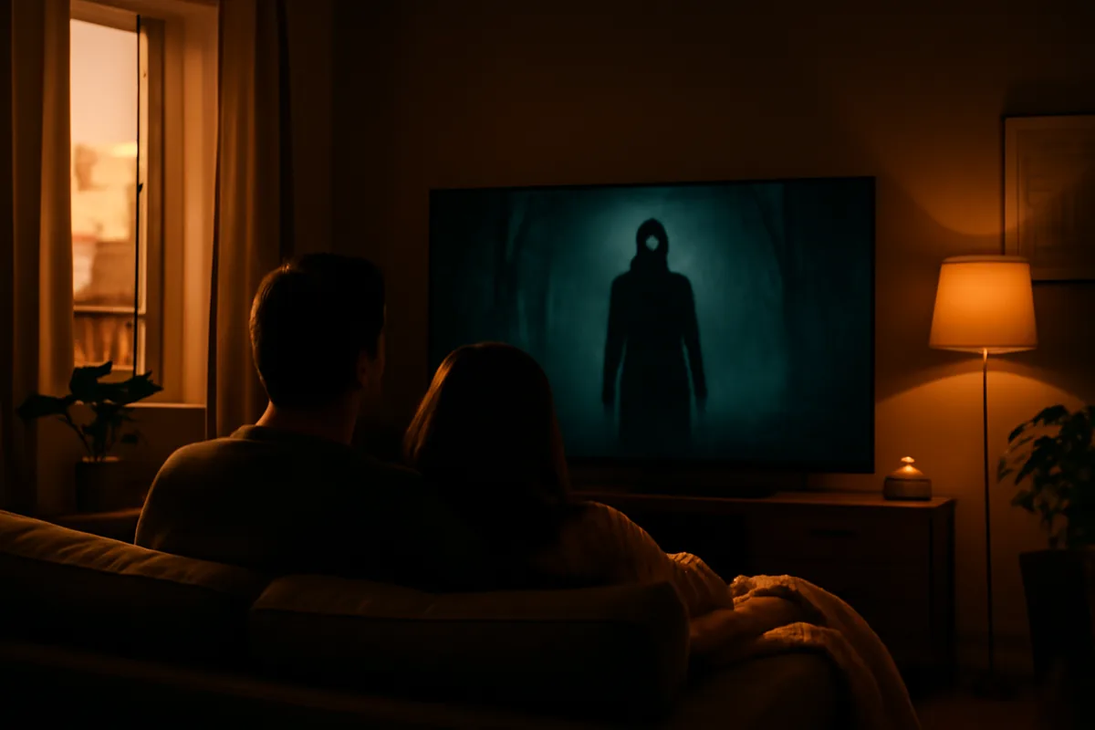 IPTV Com Filmes De Terror — ilustração