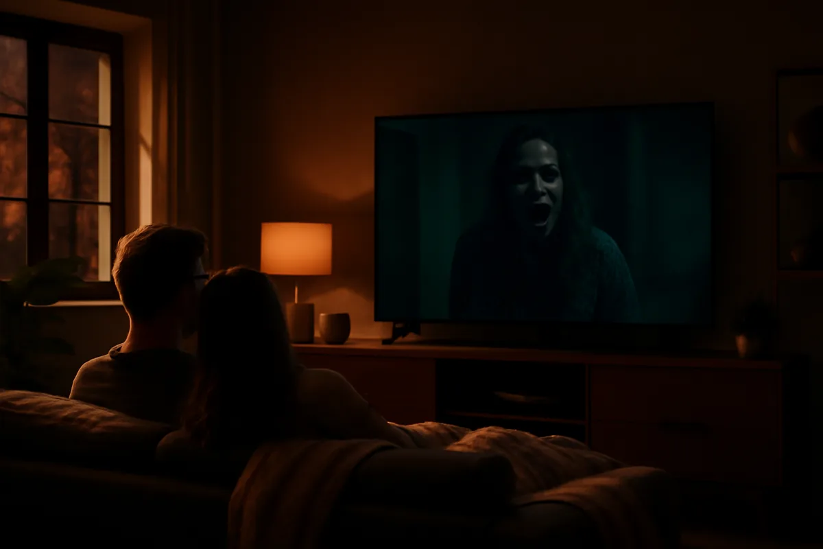 IPTV Com Filmes De Terror — ilustração