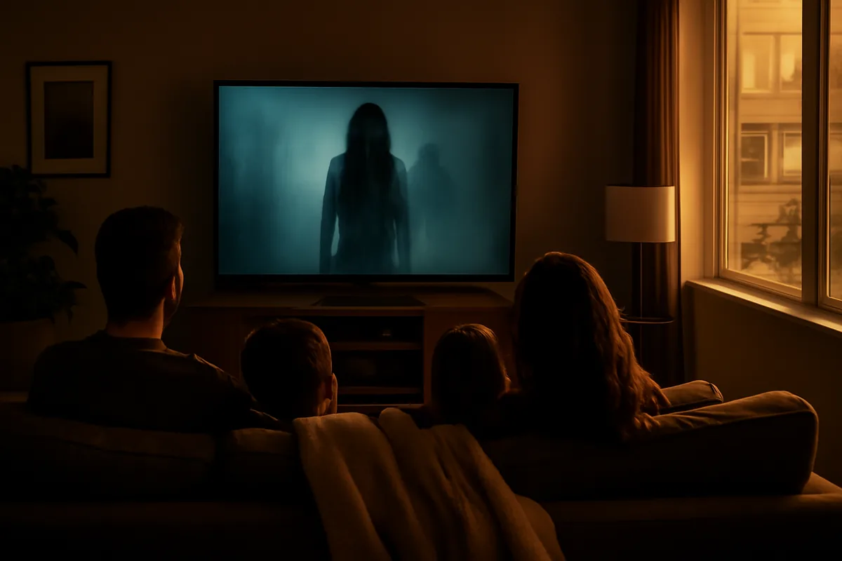 IPTV Com Filmes De Terror — ilustração