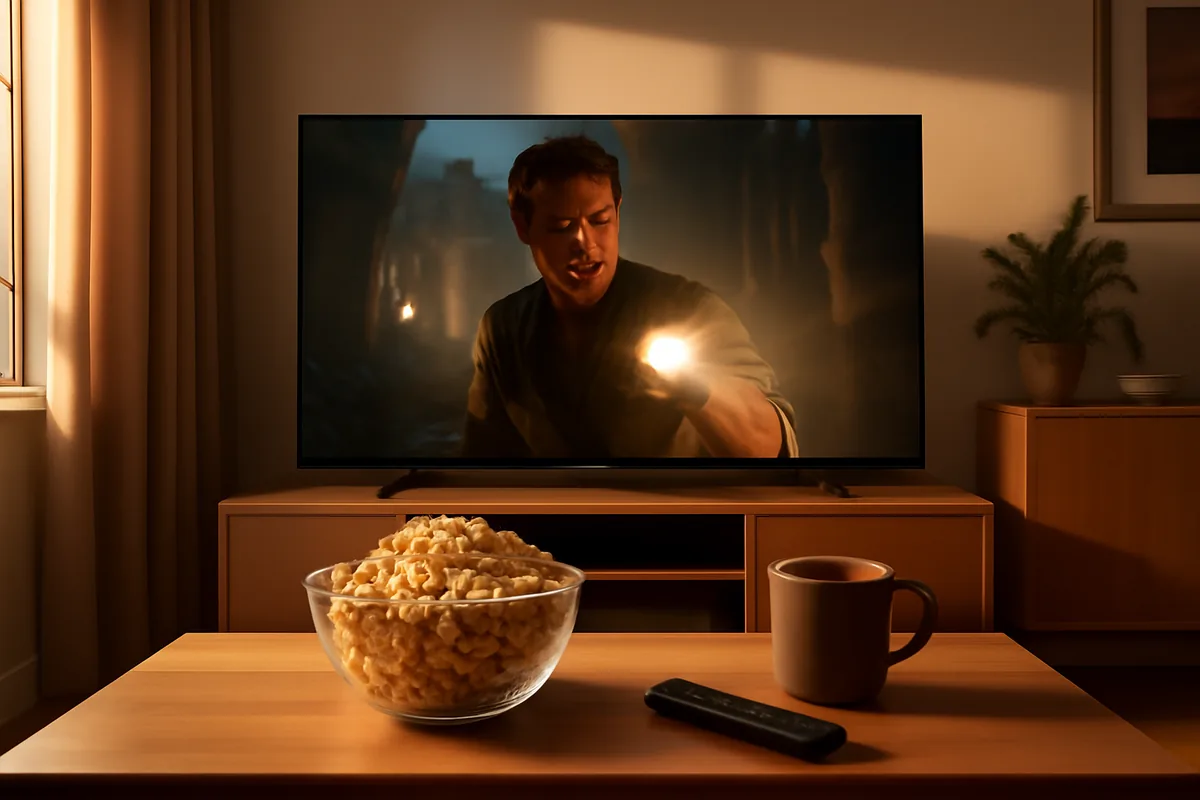 IPTV Com Filmes Nacionais — ilustração