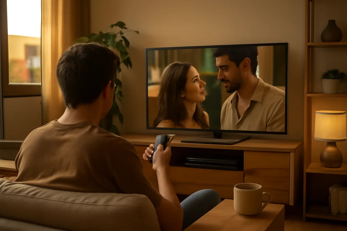 IPTV Com Novelas Antigas — ilustração
