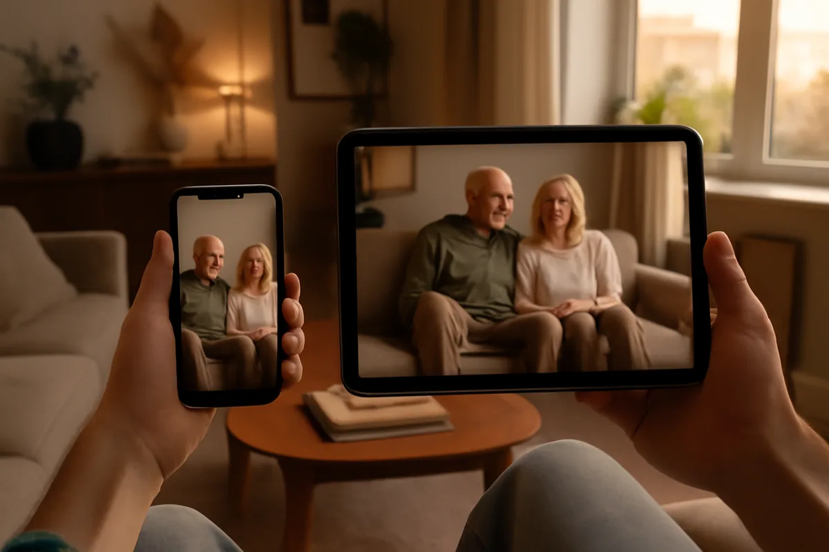 IPTV no Celular: Como Assistir no Android e iPhone em 2026 — ilustração