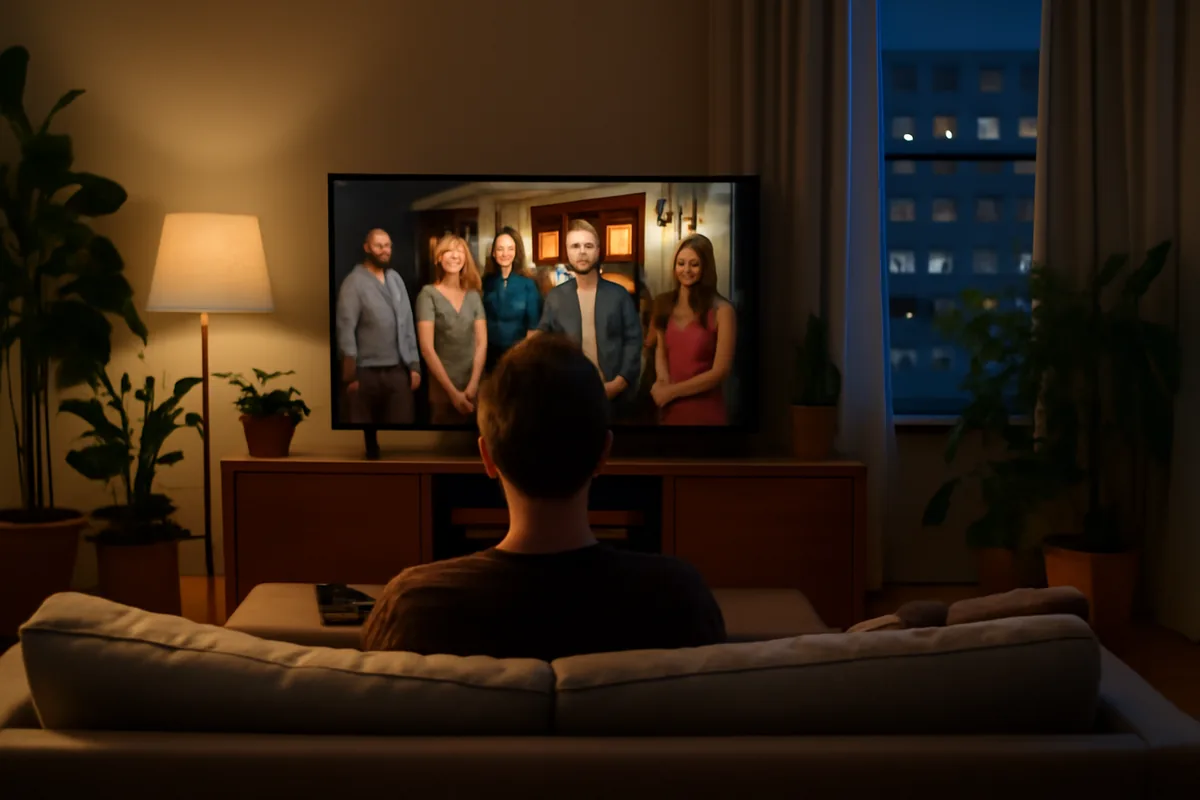 IPTV Para Assistir BBB 2026 — ilustração