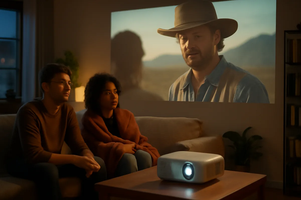 IPTV no Projetor: Como Assistir na Tela Grande em 2026 — ilustração