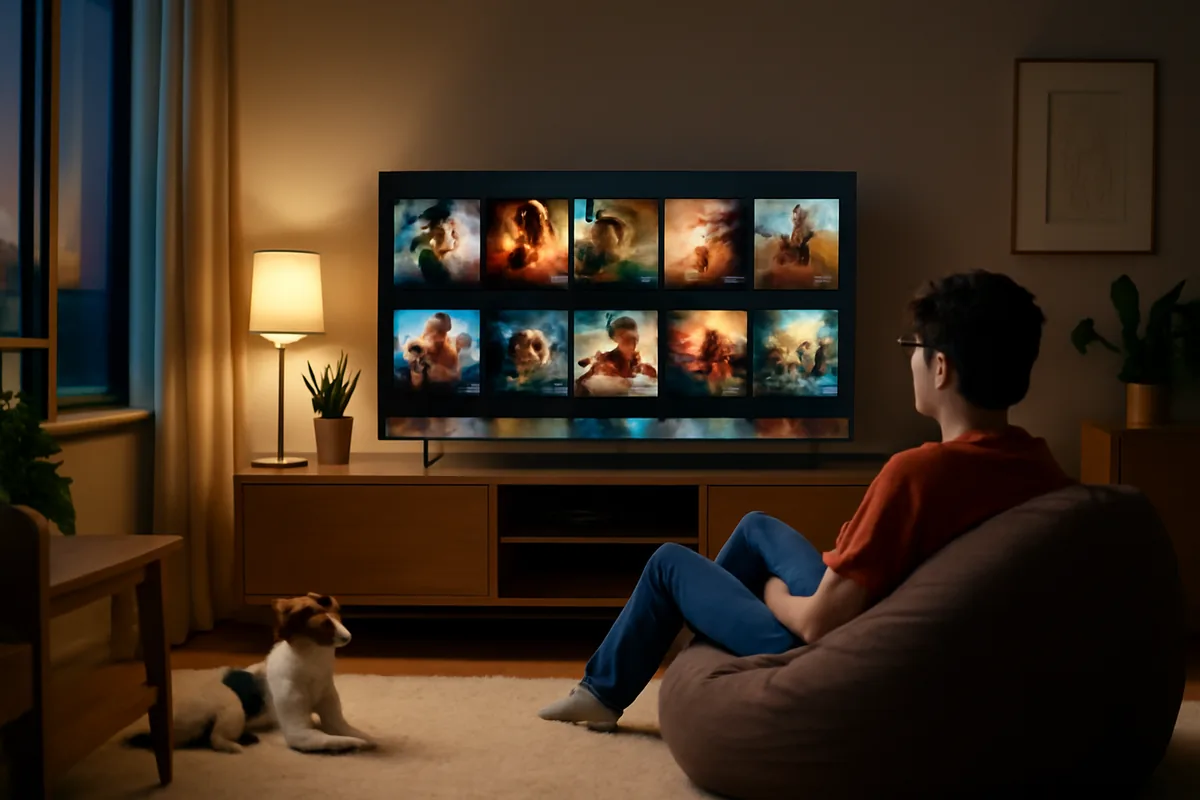 Serviços de IPTV — ilustração