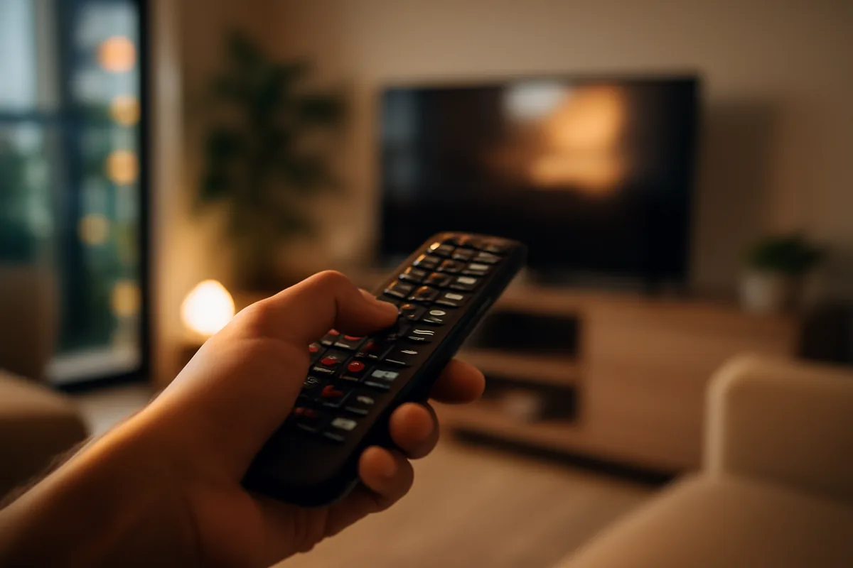 Por Que o Controle Remoto Não Funciona no App de IPTV? — ilustração