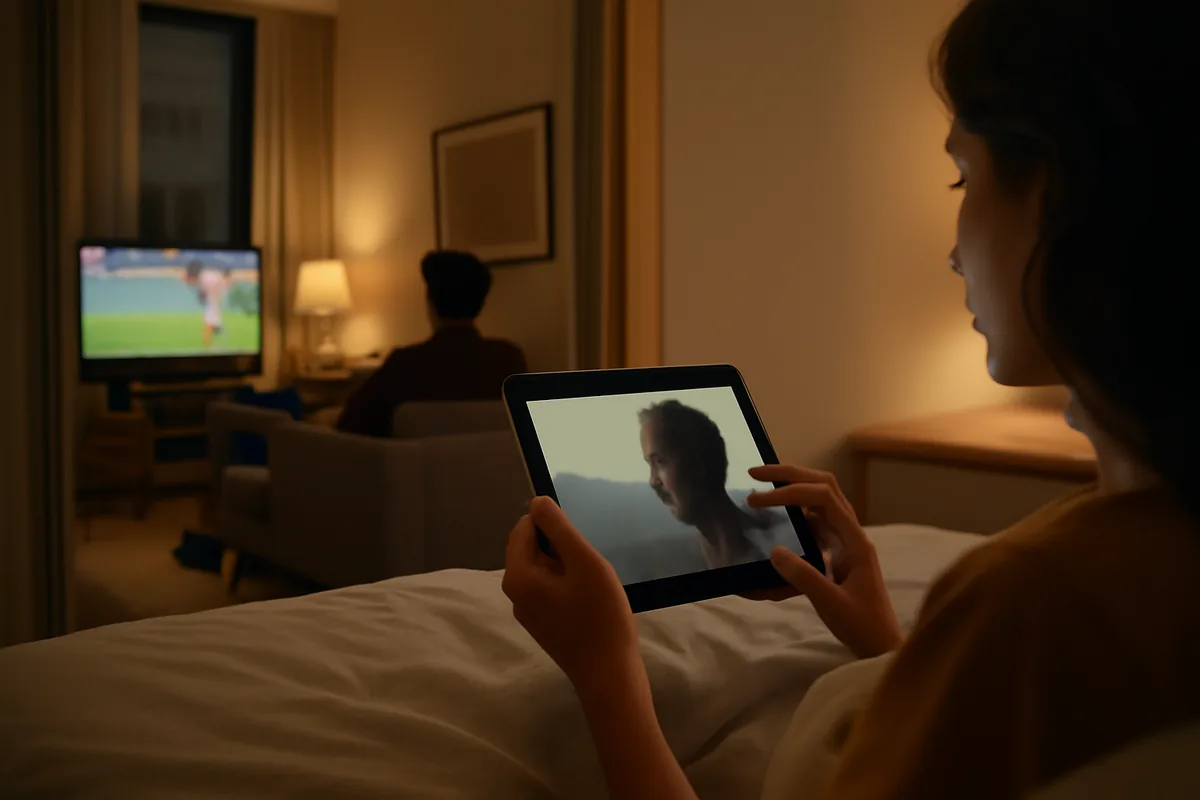 Como funciona o IPTV multitela para a família toda em 2026? — ilustração