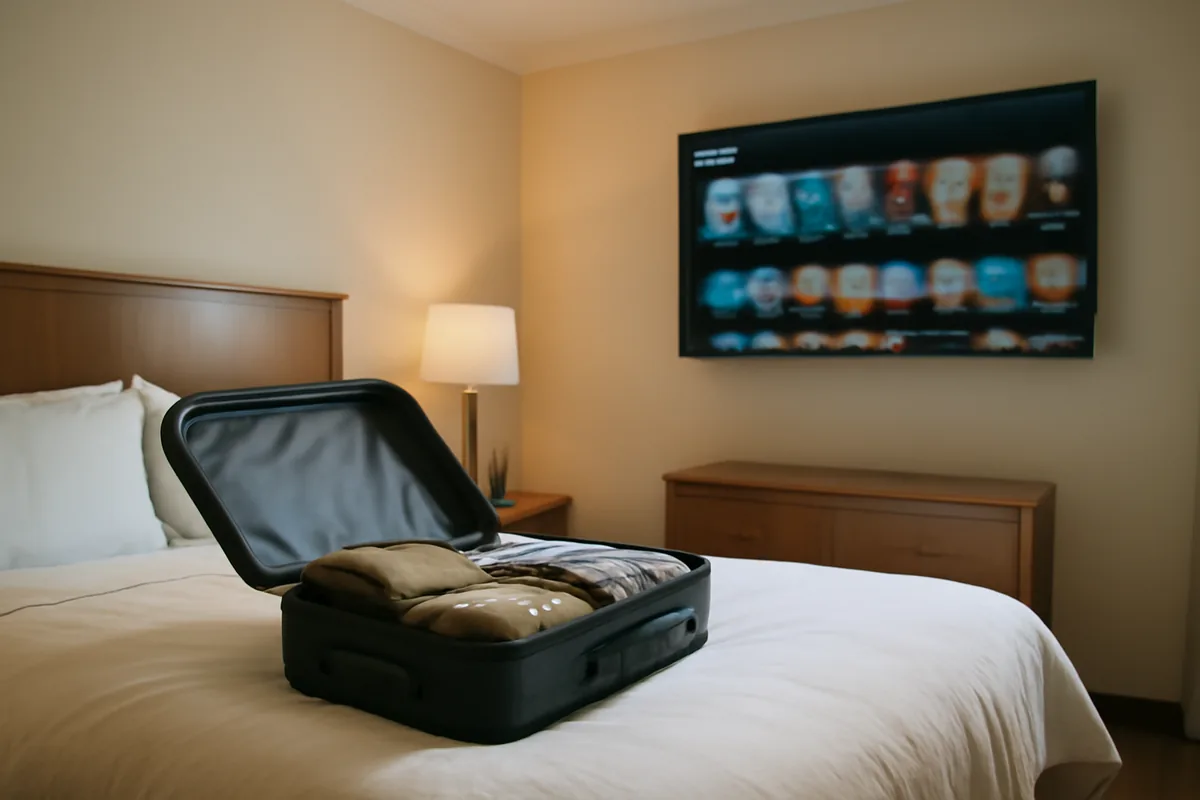 IPTV para Quem Viaja: Como Assistir em Qualquer Lugar em 2026 — ilustração